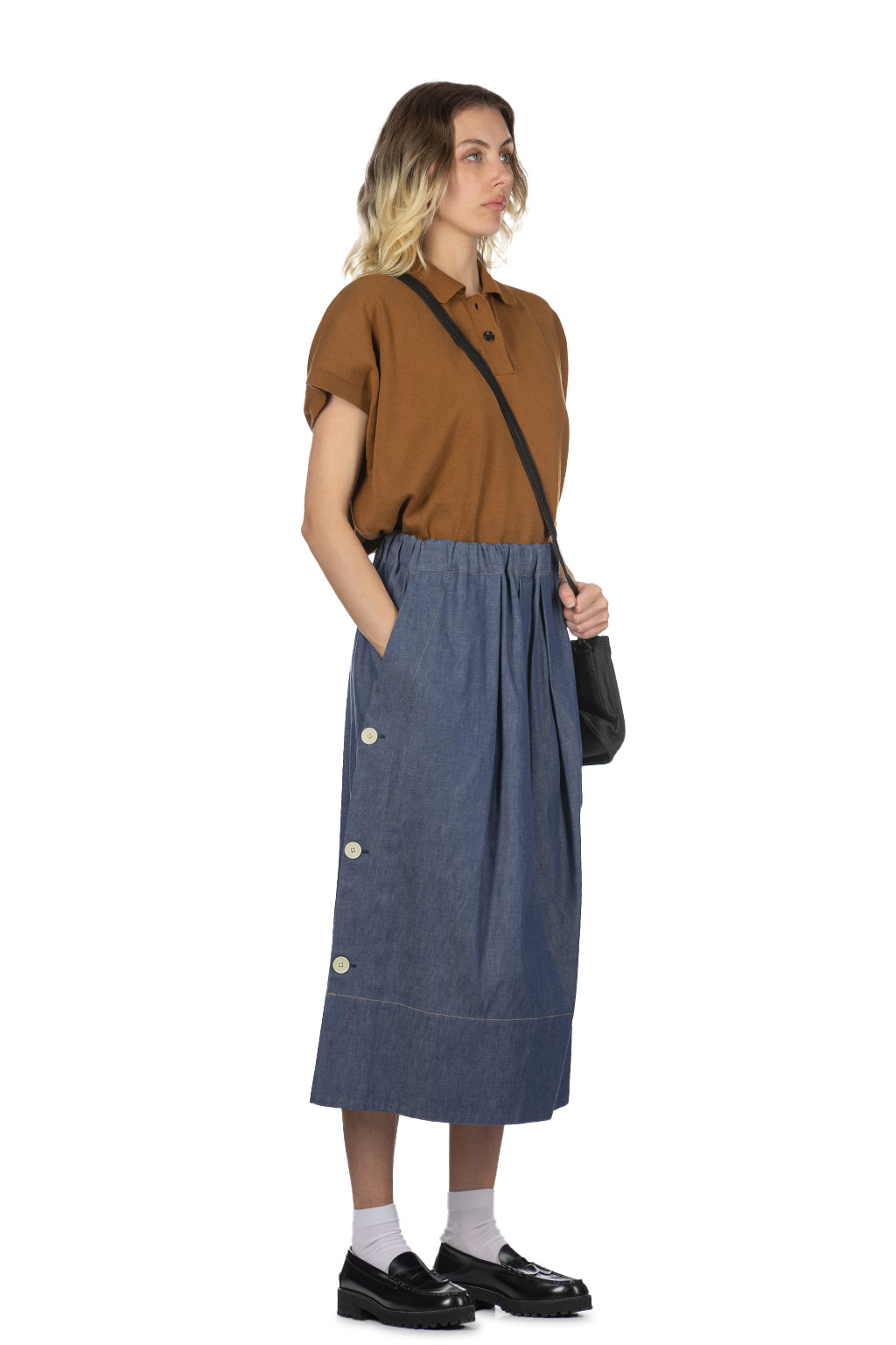nicholson & nicholson - SHIP-DENIM Skirt - Blue