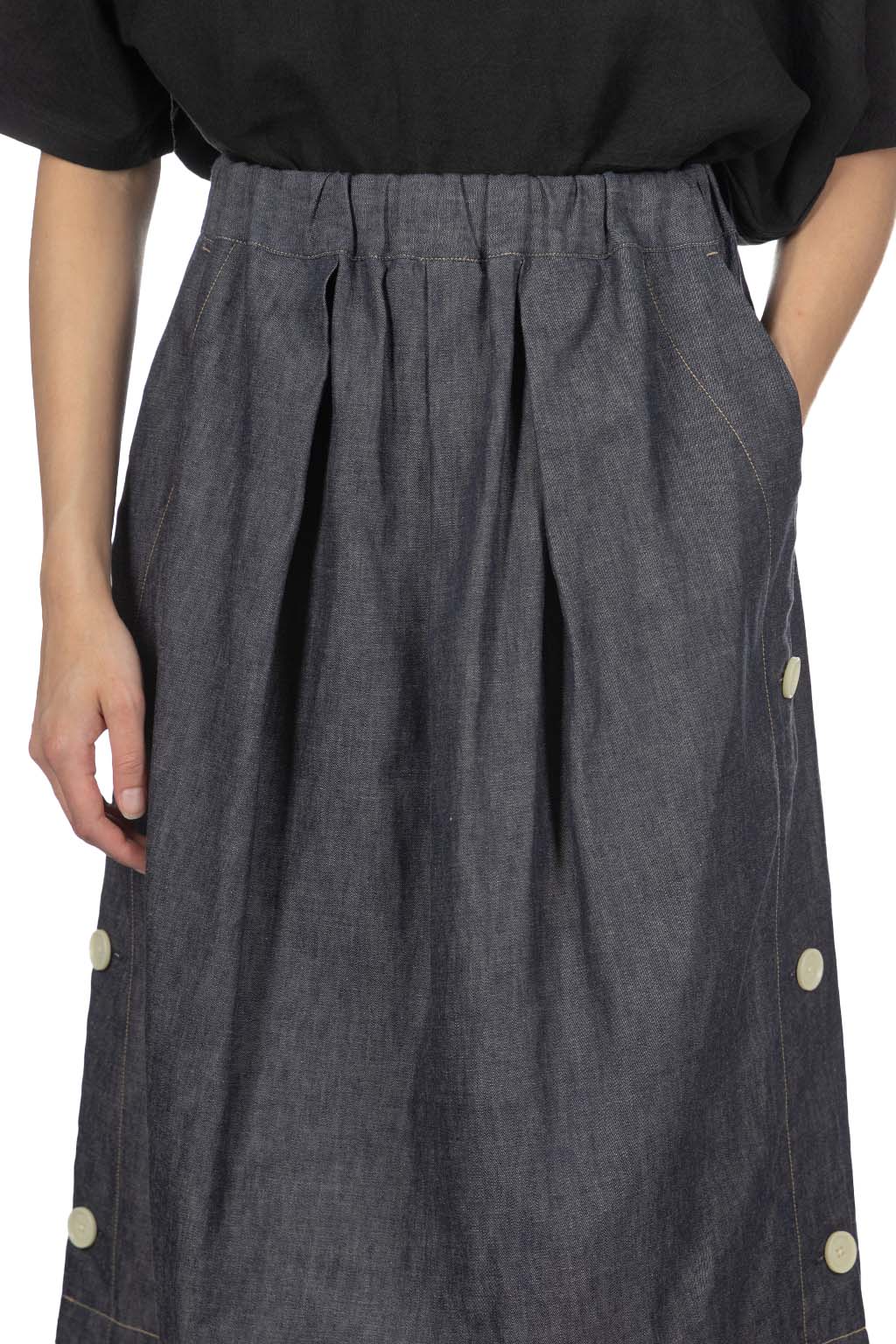 nicholson & nicholson - SHIP-DENIM Skirt - Indigo