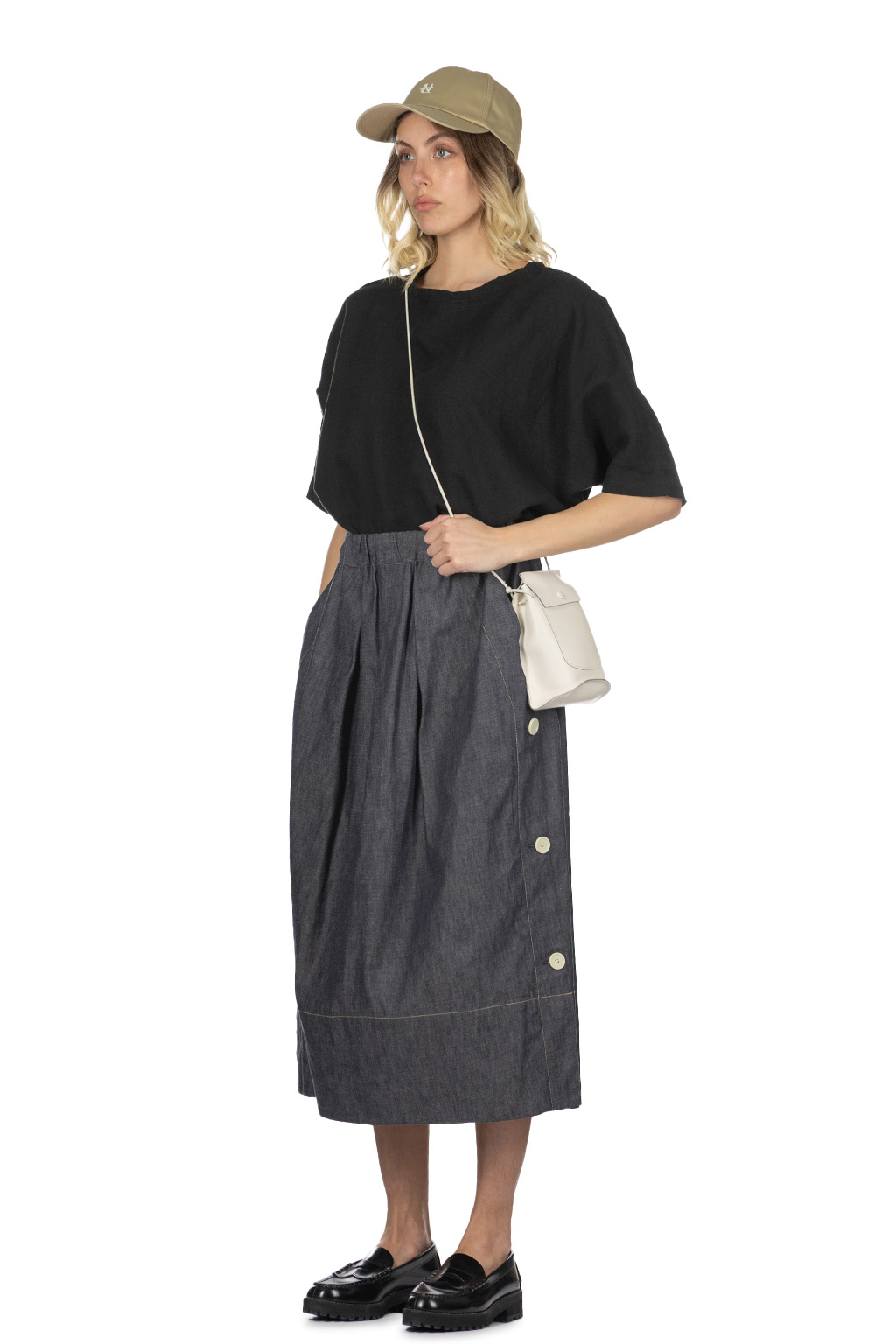 nicholson & nicholson - SHIP-DENIM Skirt - Indigo