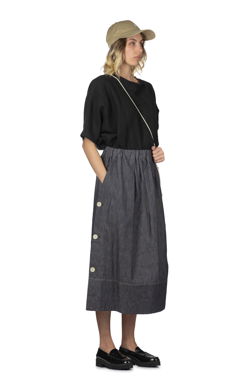 nicholson & nicholson - SHIP-DENIM Skirt - Indigo