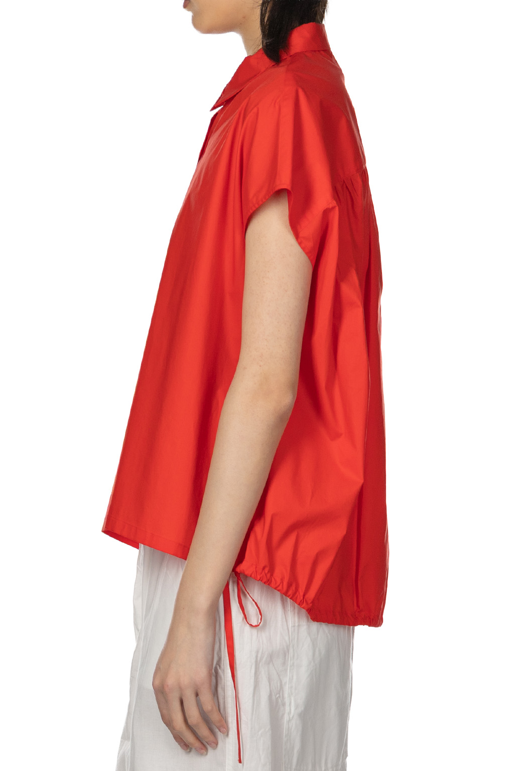 nicholson & nicholson - TENDER-POPLIN Top - Red