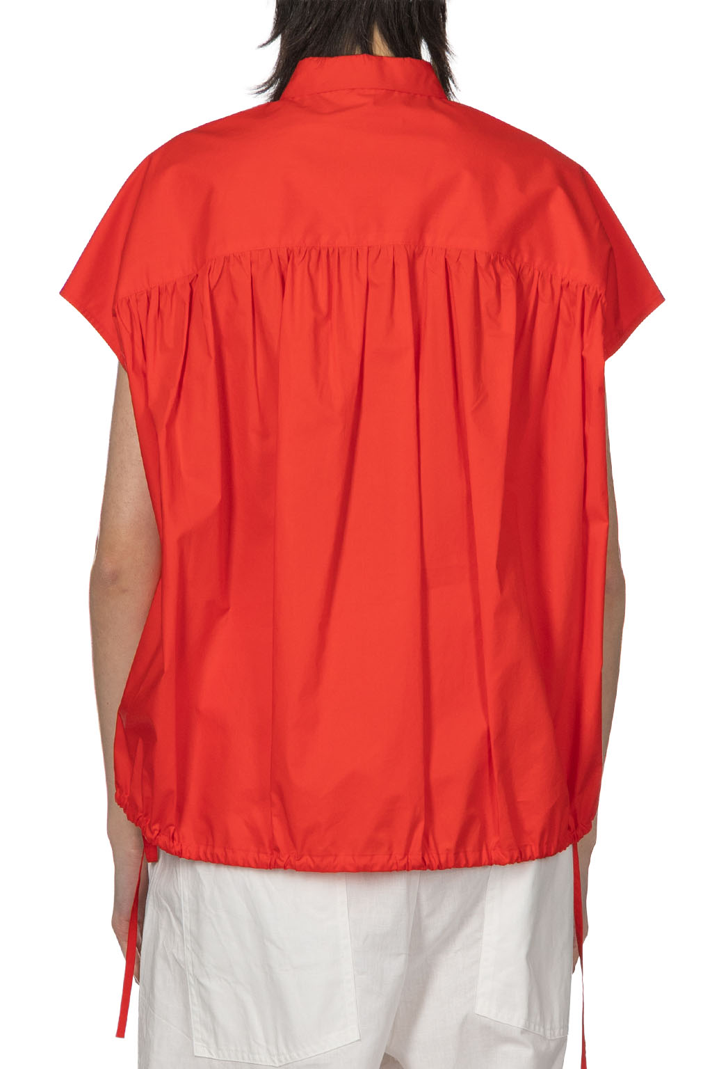 nicholson & nicholson - TENDER-POPLIN Top - Red