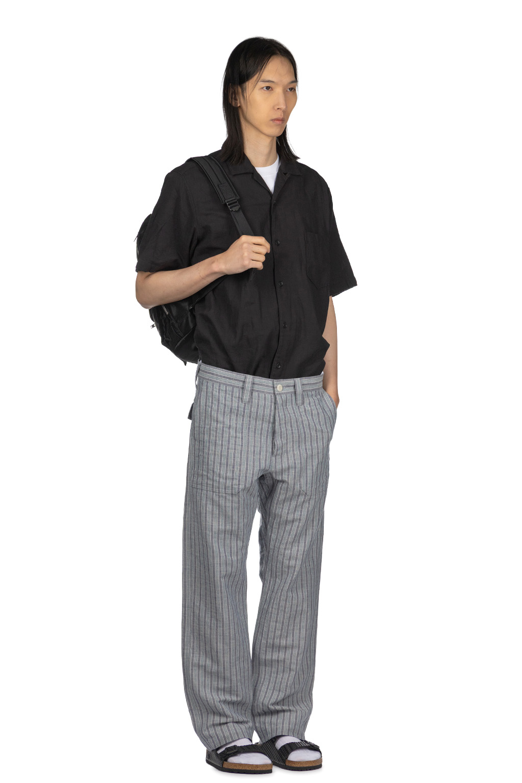 ts(s) - Alternate Stripe Fatigue Pants - Blue