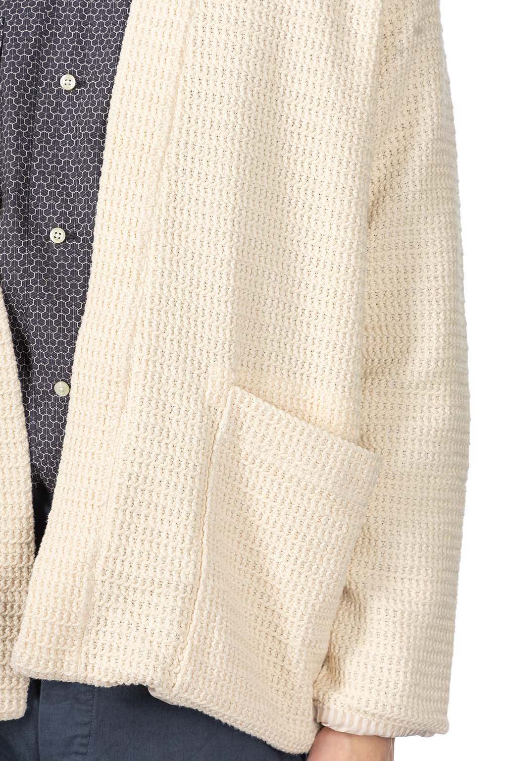 ts(s) - Lined Easy Cardigan-Cream