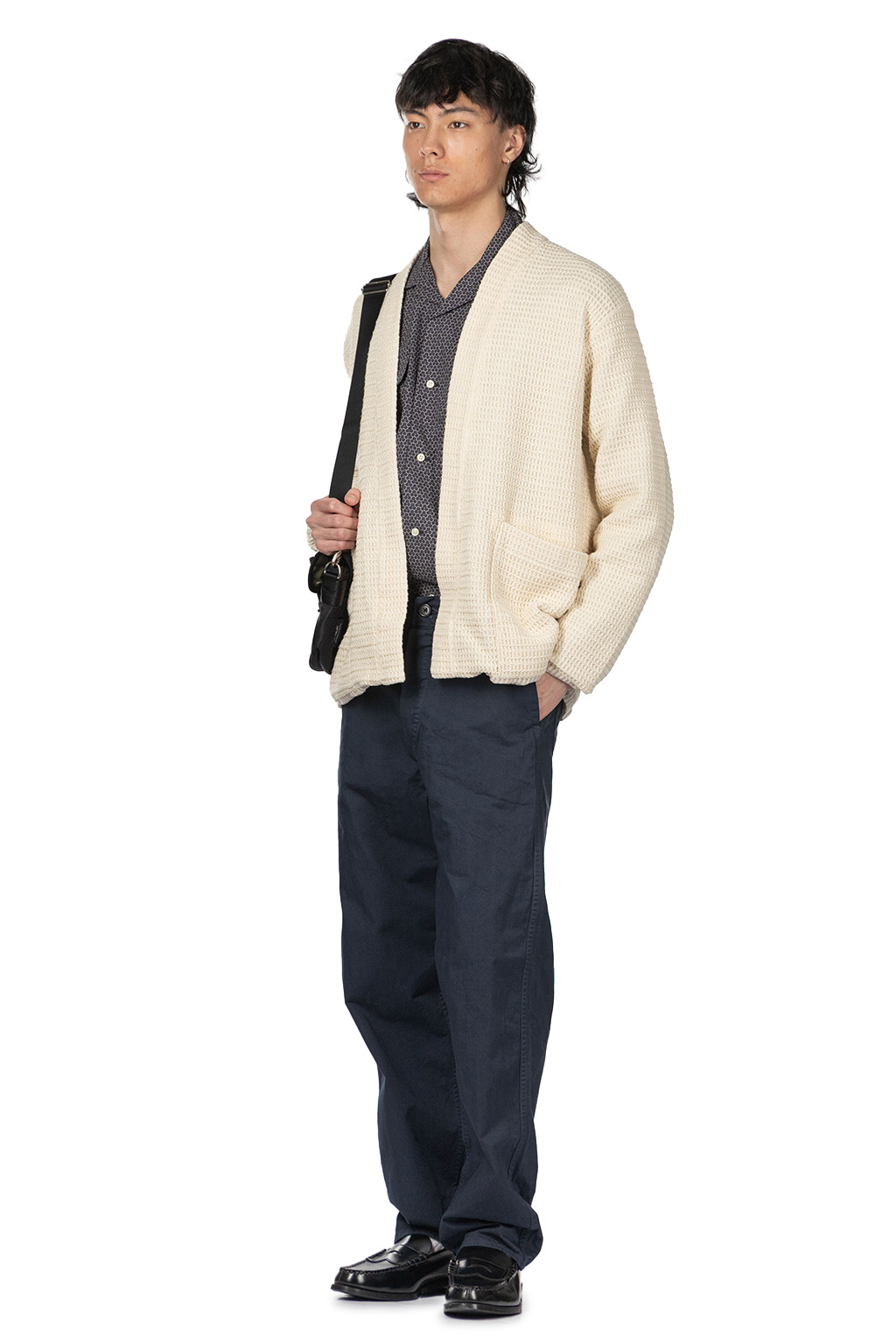 ts(s) - Lined Easy Cardigan-Cream