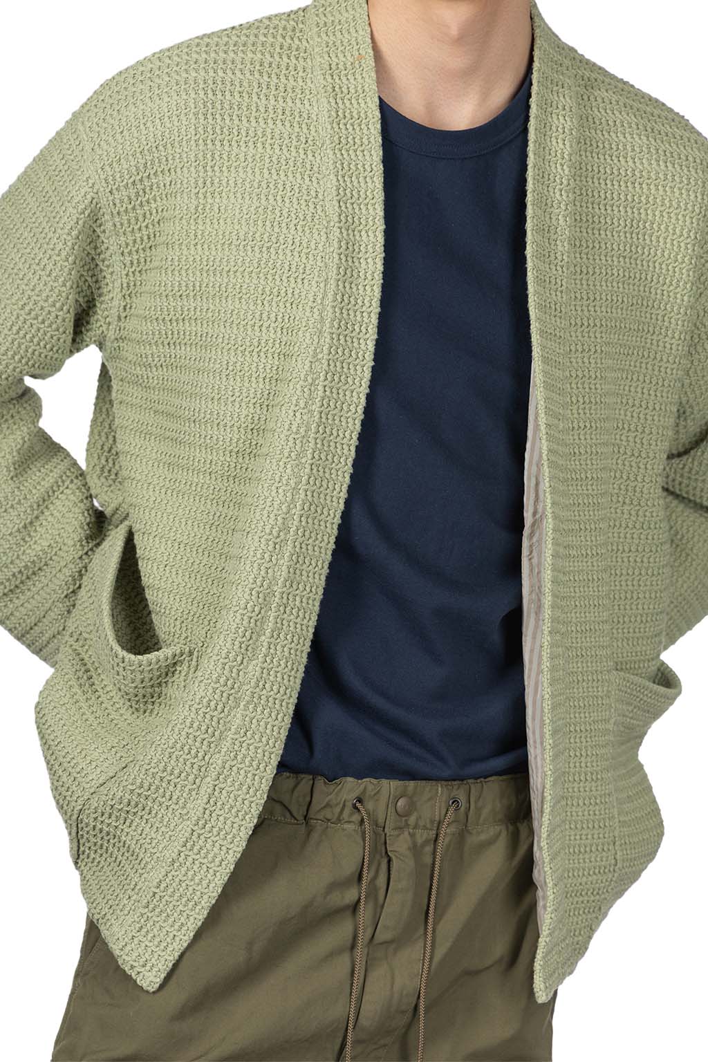 ts(s) - Lined Easy Cardigan-Pistachio