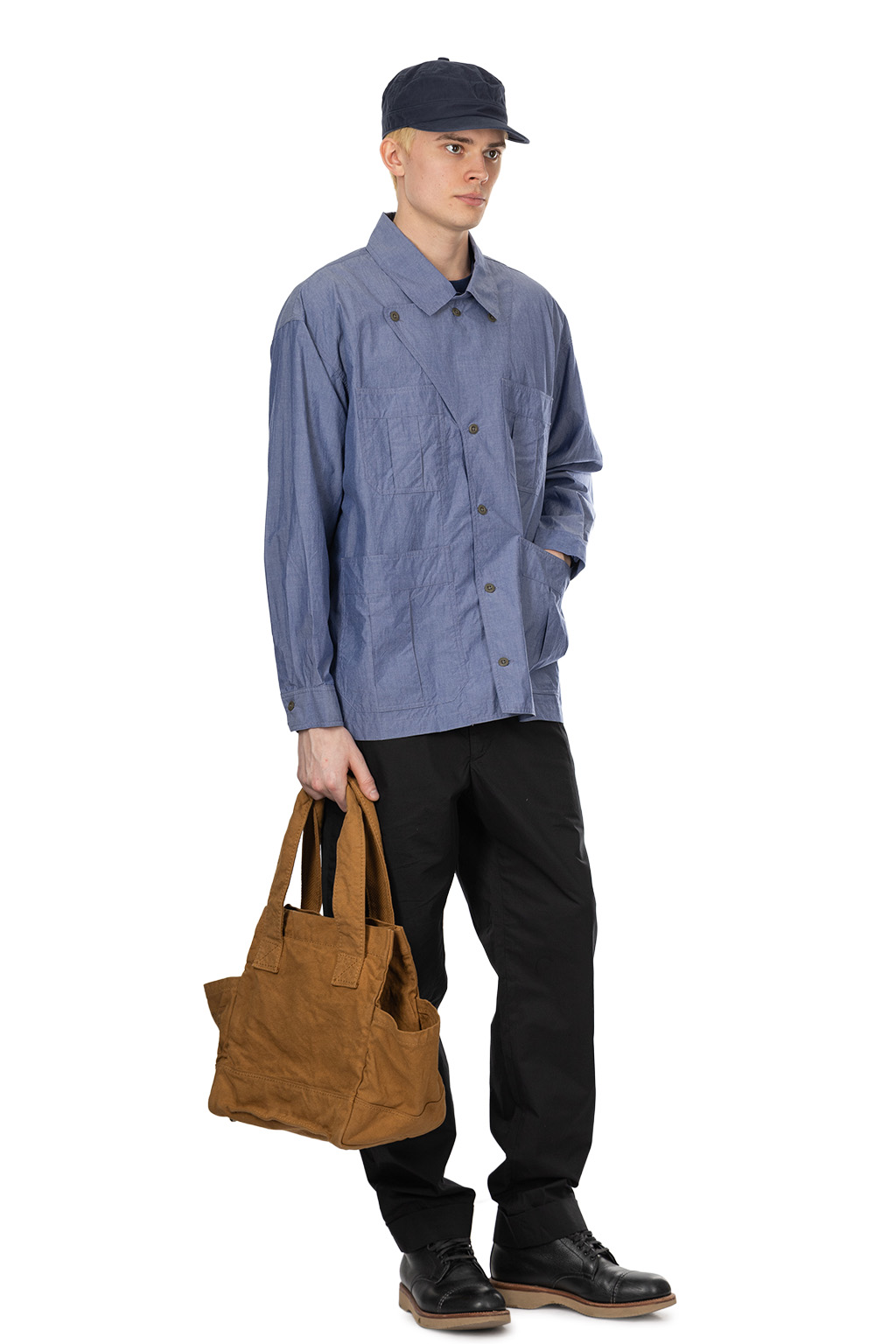 ts(s) - Military Shirt Jacket - Chambray