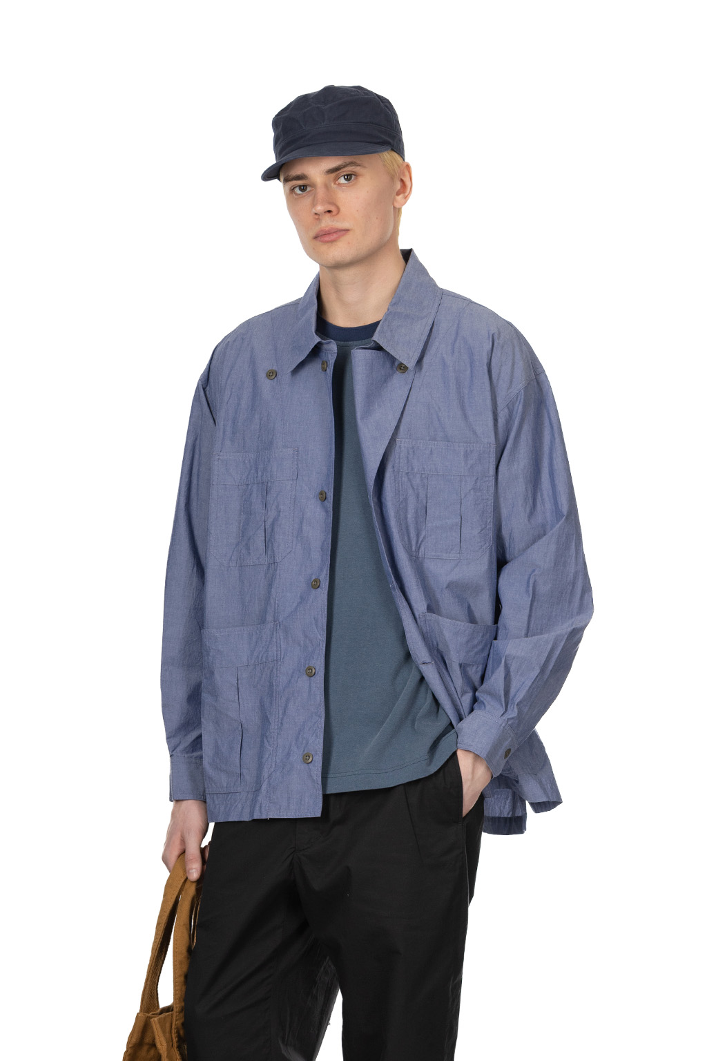 ts(s) - Military Shirt Jacket - Chambray